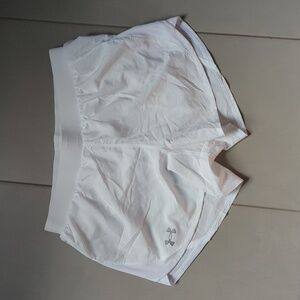 Under Armour white athletic shorts